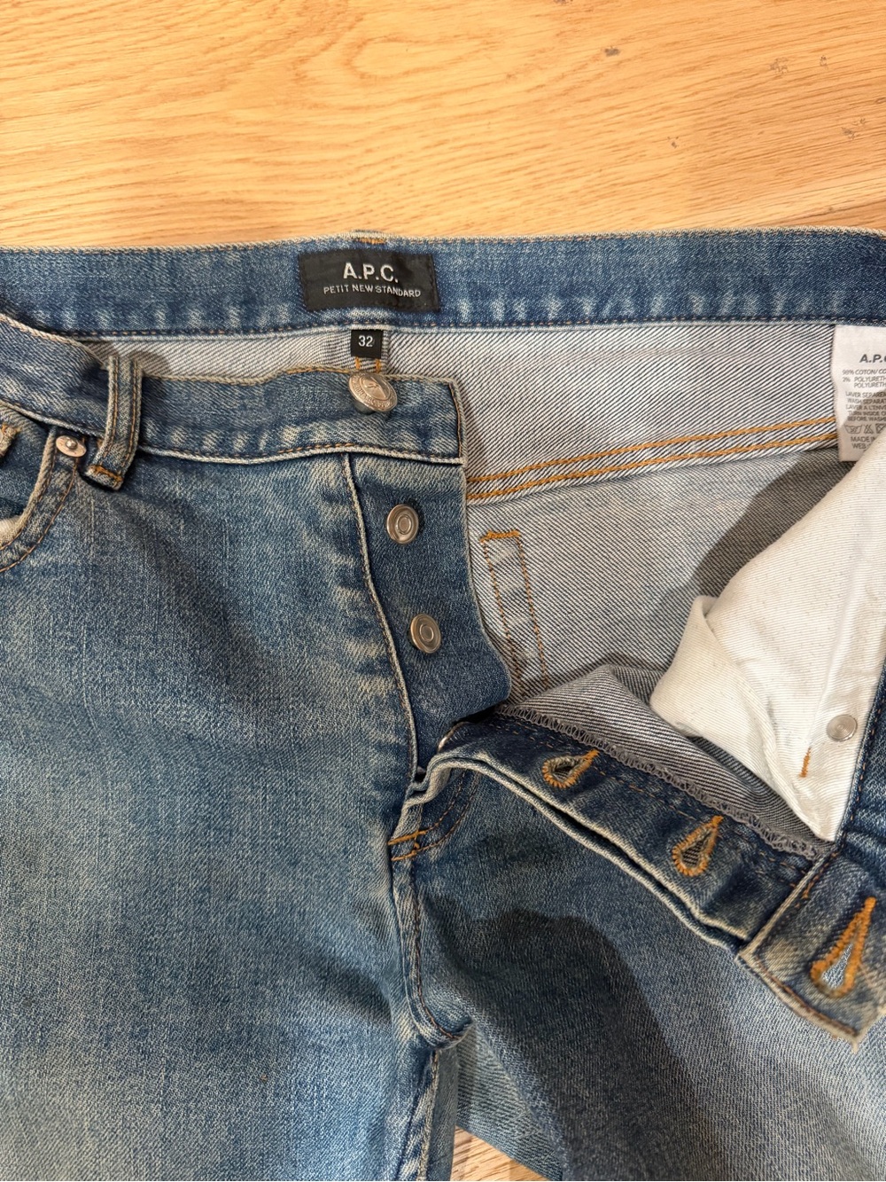 A.P.C. Petit New Standard Fit Jeans - Picture 2 of 6